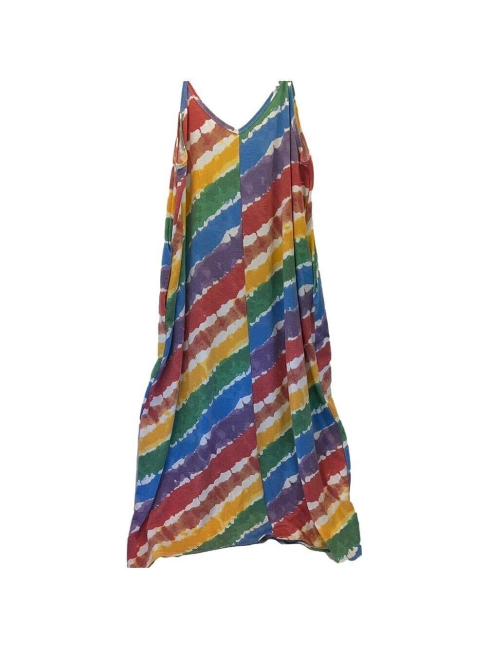 Zenana Multicolor Tie-Dye Dress